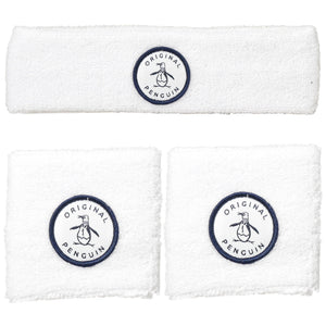 Penguin Headband And Wristband Set - Bright White