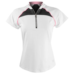 Sofibella Women's Flora Lux Short Sleeve - White