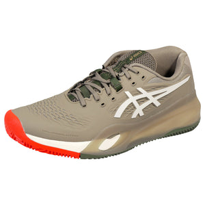 Asics Men's Gel-Resolution X - Clay - Greige/Soft Oat