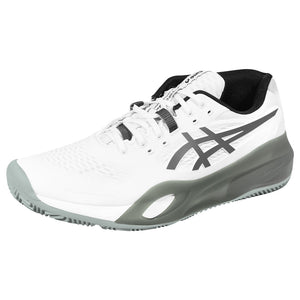 Asics Men's Gel-Resolution X - Padel - White/Steel Grey
