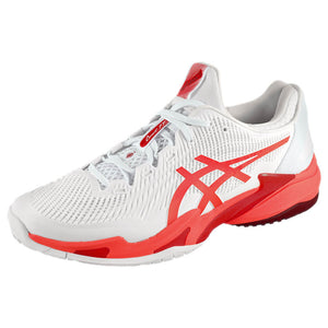Asics Men's Court FF 3 Novak - White/Electric Red