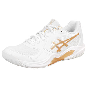Asics Women's Gel-Dedicate 9 - Pickleball - White/Champagne
