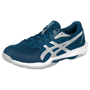 Asics Men's Gel-Rocket 12 - 2E Width - Mako Blue/Piedmont Grey