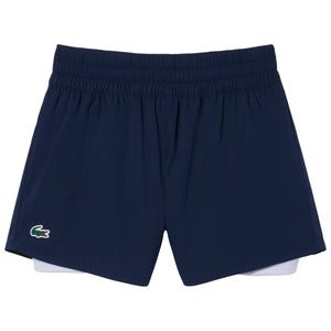Lacoste Women's Ultra Dry Sport Short - Navy