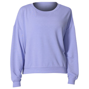 MPG Women's Cozy Fleece Relax Pullover - Jacaranda