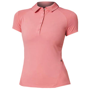 MPG Women's Vital Short Sleeve Polo - Strawberry Ice