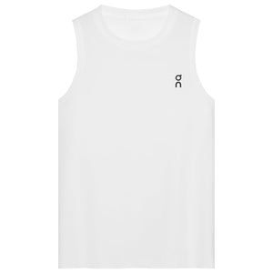 On Women's Court Tank - All White