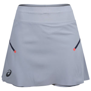 Asics Women's Match Pleated Skort - Grey Blue