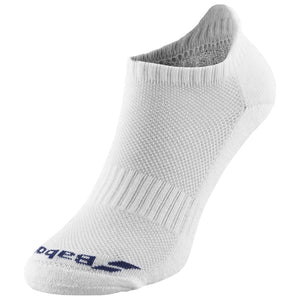 Babolat Women's Invisible 2 Pack Socks - White