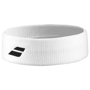 Babolat Logo Headband - White/Black