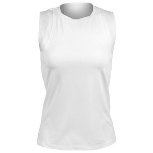 Sofibella Women's White Lotus Sleeveless Top - White
