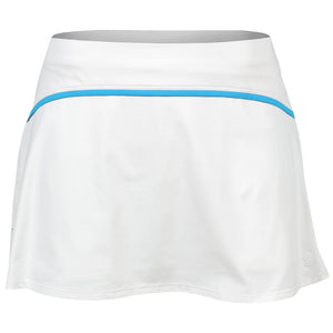 Sofibella Women's Electric Whites 13" Ruffle Skort - White