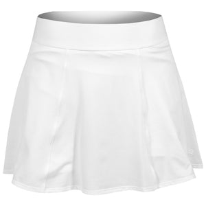 Sofibella Women's UV Colors High Waist 14" Skort - White