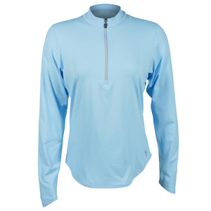 Sofibella Women's UV Staples Long Sleeve Top - Cloud