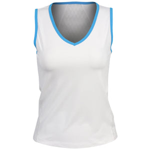 Sofibella Women's Electric Whites Rally Tank - White