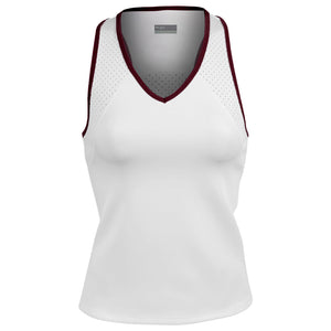 Lija Women's Love All Starter Tank - Cabernet