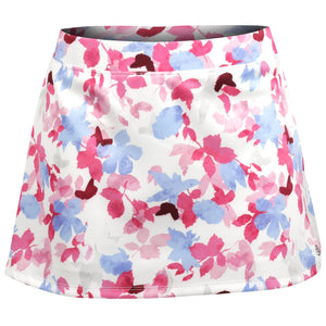 Lija Women's Love All Vixen Printed 13" Skort - Fuchsia Bouquet