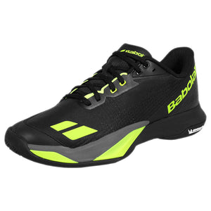 Babolat Men's Jet Mach 4 - Clay - Black/Aero