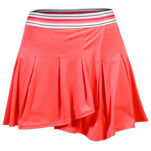 Lucky In Love Women's Glow Set Glow Stroke Skort - Hot Lava