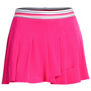 Lucky In Love Women's Glow Set Glow Stroke Skort - Shocking Pink