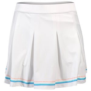 Lucky In Love Women's Making Waves Riding Tide Skort - White/Scuba