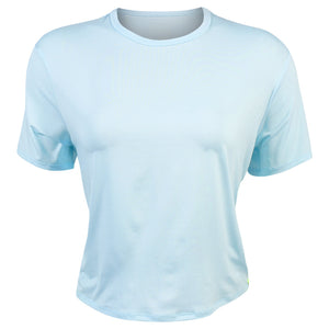 Lucky In Love Women's Power Box Tee - Wave