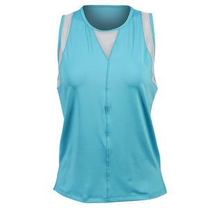 Lucky In Love Women's Making Waves Level Up Tank - Scuba