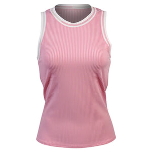 Lucky In Love Women's Weave It To Me Paris Weave Tank - Pink