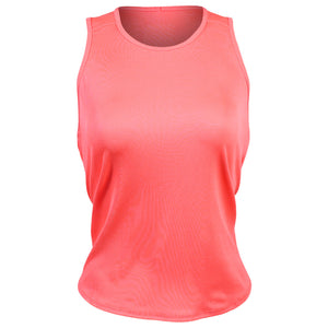 Lucky In Love Women's Glow Set Court Drip Tank - Hot Lava