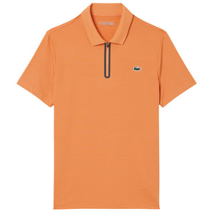 Lacoste Men's Ultra Dry Jacquard Polo - Orange