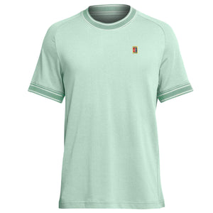 Nike Men's Heritage Court Short Sleeve - Barely Green