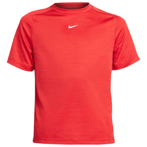 Nike Junior Multi Short Sleeve Tee - University Red