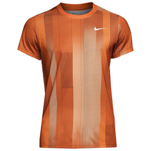 Nike Men's Victory Print Shirt - Campfire Orange