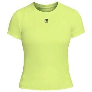 Nike Women's Advantage Short Sleeve - Light Lemon Twist
