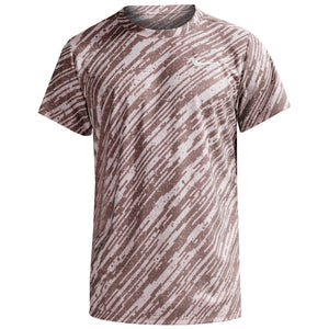 Nike Men's Victory Print Tee - Platinum Violet