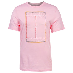 Nike Men's Heritage Court Tee - Pink Foam