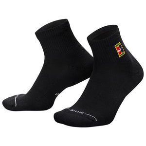 Nike Everyday Elevated Ankle 3 Pack Socks - Black
