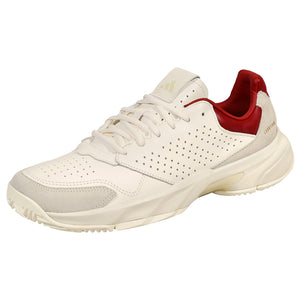 adidas Men's CourtJam Control 3 - Premium - Chalk White/Team Victory Red