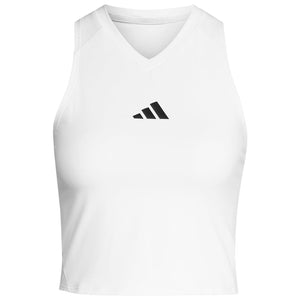adidas Women's Pro Y-Tank - White