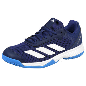 adidas Junior Courtflash K - Dark Blue/Cloud White