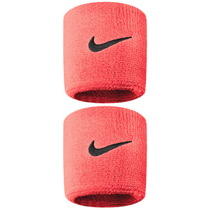 Nike Swoosh DriFit Wristband 2 Pack - Pink Gaze/Oil Grey