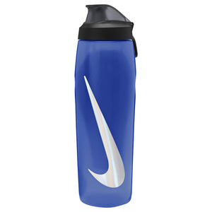 Nike Water Bottle Refuel Locking Lid 32oz - Game Royal/Silver Iridescent