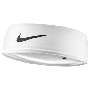 Nike Junior Classic DriFit Fury Headband - White/Black