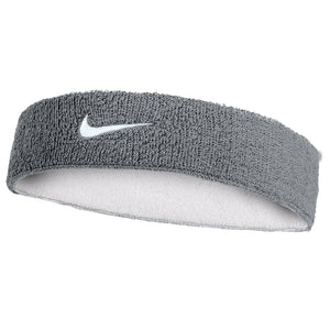 Nike Swoosh Classic Reversible Headband - Cool Grey/White