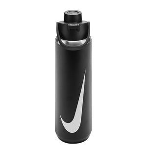 Nike Recharge Chug Stainless Steel Bottle 24oz - Black/White
