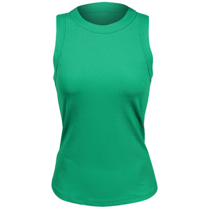 Penguin Women's Essentials Rib Tank - Emerald