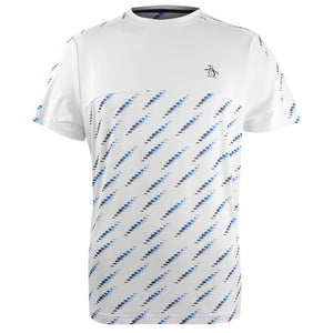 Penguin Men's Performance Ball Block Tee - Bright White