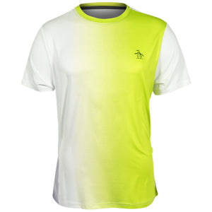 Penguin Men's Vertical Ombre Crew Tee - Sulphur Spring