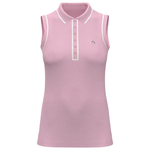 Penguin Women's Veronica Sleeveless Polo - Charm Pink