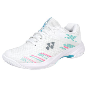 Yonex Women's Cascade Accel Wide - White/Sky Blue